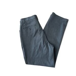 Structure Pant Size 34 x 32 Gray Chino Khaki 100% Cotton New Century